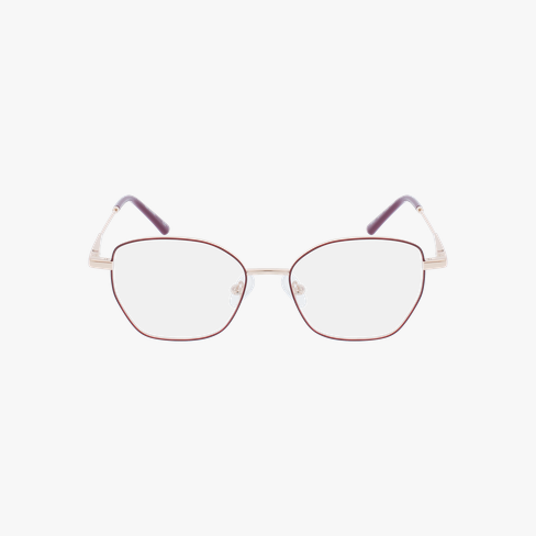 Lunettes de vue femme MAGIC MARINE violet/dorée Vue de face