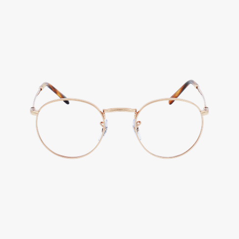 Lunettes de vue NEW ROUND rose Vue de face