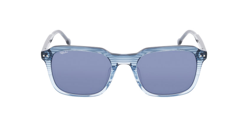 Lunettes de soleil homme ALISTAIR bleu - Vue de face