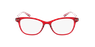 Lunettes de vue femme ZELIE rouge