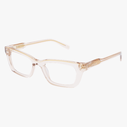 Lunettes de vue femme CARACTERES FIL D'OR CREATIVE marron