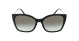 Lunettes de soleil femme 0PR 12XS noir - Vue de face