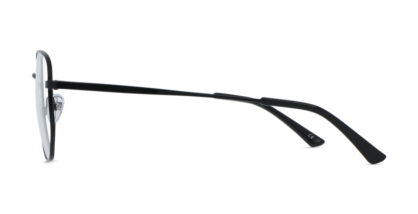 Lunettes de vue femme RZERO 35 noir - Vue de face