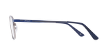 Lunettes de vue homme YOAN bleu - Vue de face