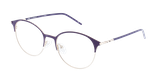 Lunettes de vue femme MAGIC 100 violet - Vue de face