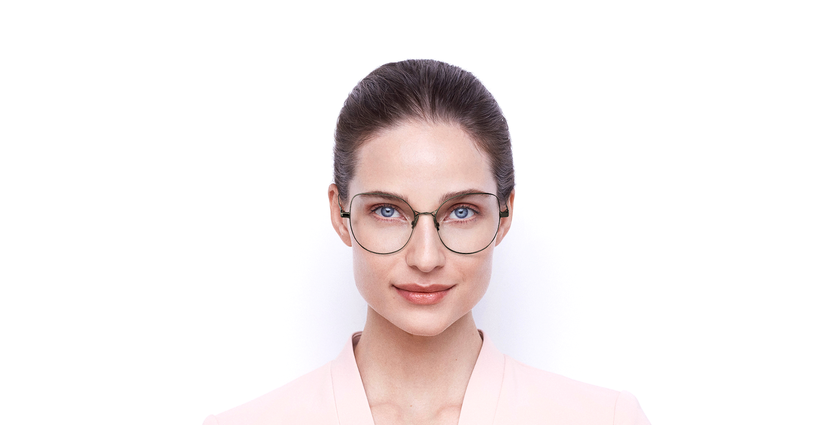 Lunettes de vue femme MAGIC 172 dorée - Vue de face