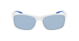 Lunettes de soleil SAIL POLARIZED blanc/bleu - Vue de face