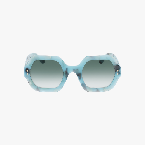 Lunettes de soleil femme IM 0004/N/S vert Vue de face