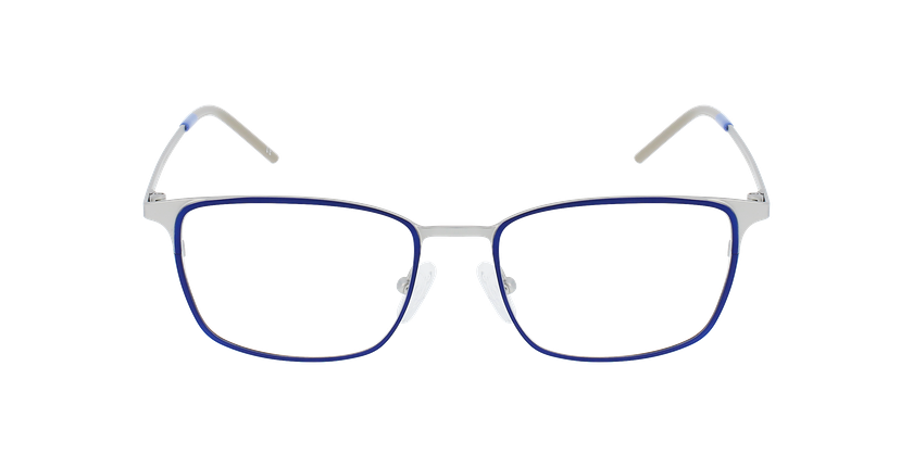 Lunettes de vue homme MAGIC 156 bleu marine/argenté - Vue de face