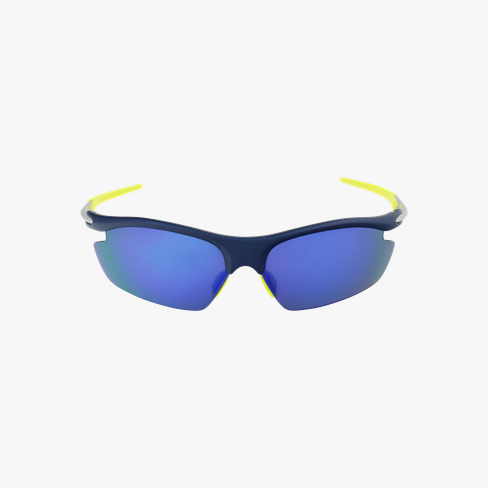 Lunettes de soleil homme Leisure bleu Vue de face