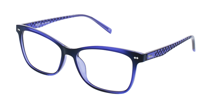 Lunettes de vue femme ISADORA violet - Vue de face