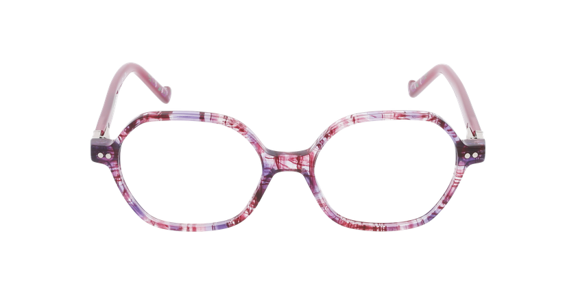 Lunettes de vue enfant T&C5 violet - Vue de face