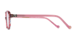 Lunettes de vue enfant T&C4 rose - Vue de face