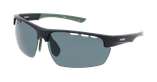 Lunettes de soleil ARVE POLARIZED noir/vert - Vue de face