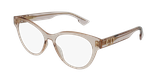 Lunettes de vue femme CD4 beige - vue de 3/4