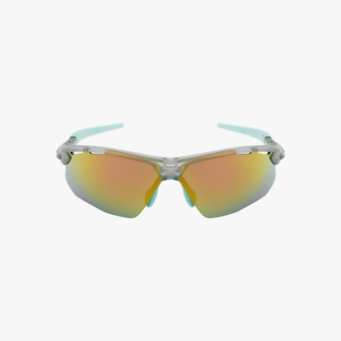 Lunettes de soleil homme ROG DHB0241 gris/turquoise Vue de face