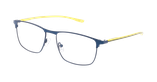 Lunettes de vue homme MAGIC241 bleu/jaune - Vue de face