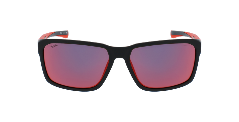 Lunettes de soleil homme TRAVIS noir - Vue de face