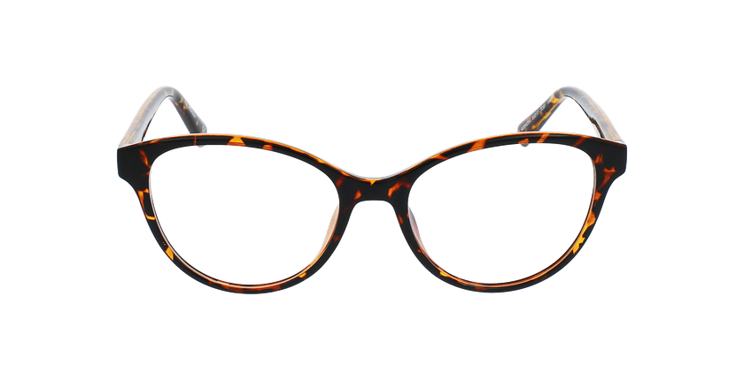 Lunettes de vue femme RZERO 34 écaille - Vue de face