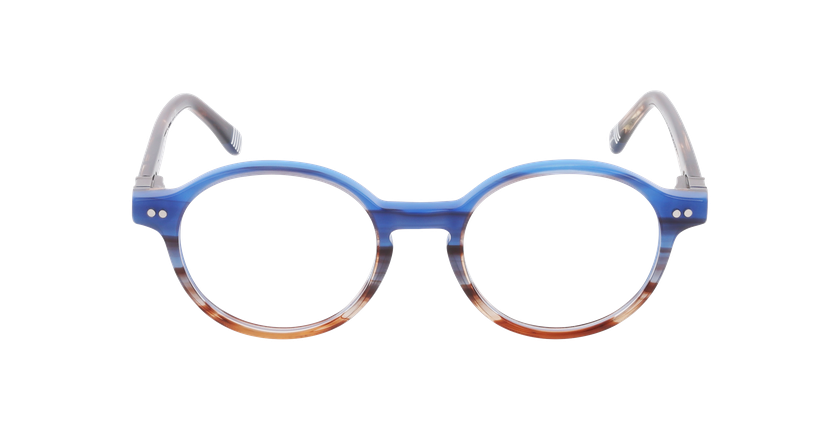 Lunettes de vue enfant T&C1 bleu - Vue de face