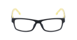 Lunettes de vue homme L2707 noir - Vue de face