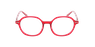 Lunettes de vue femme YUNA rouge