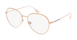 Lunettes de vue femme FELICITY rose - Vue de face