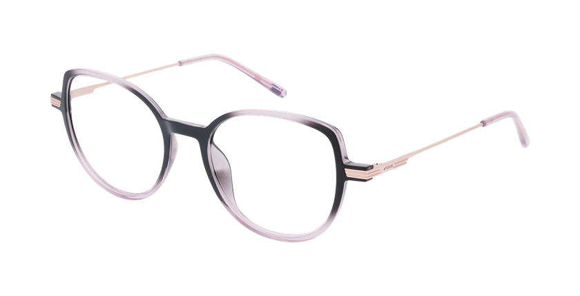 Lunettes de vue femme MAGIC249 rose - Vue de face