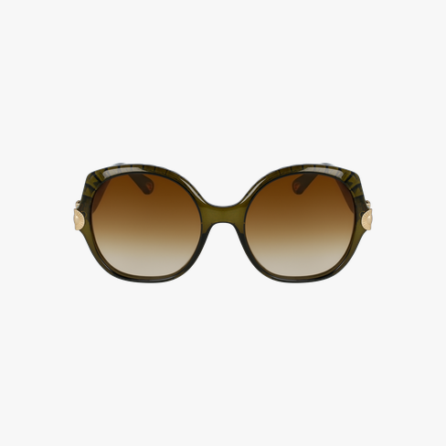 Lunettes de soleil femme CE749S vert/marron