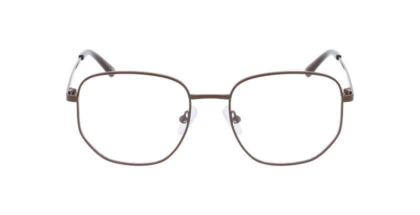 Lunettes de vue femme RZERO 35 marron - Vue de face