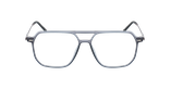 Lunettes de vue homme ALAN gun/gris - Vue de face