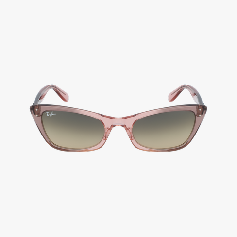 Lunettes de soleil femme LADY BURBANK 0RB2299 blanc Vue de face