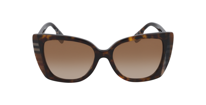 Lunettes de soleil femme BE4393 écaille - Vue de face