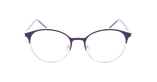 Lunettes de vue femme MAGIC 100 violet - Vue de face